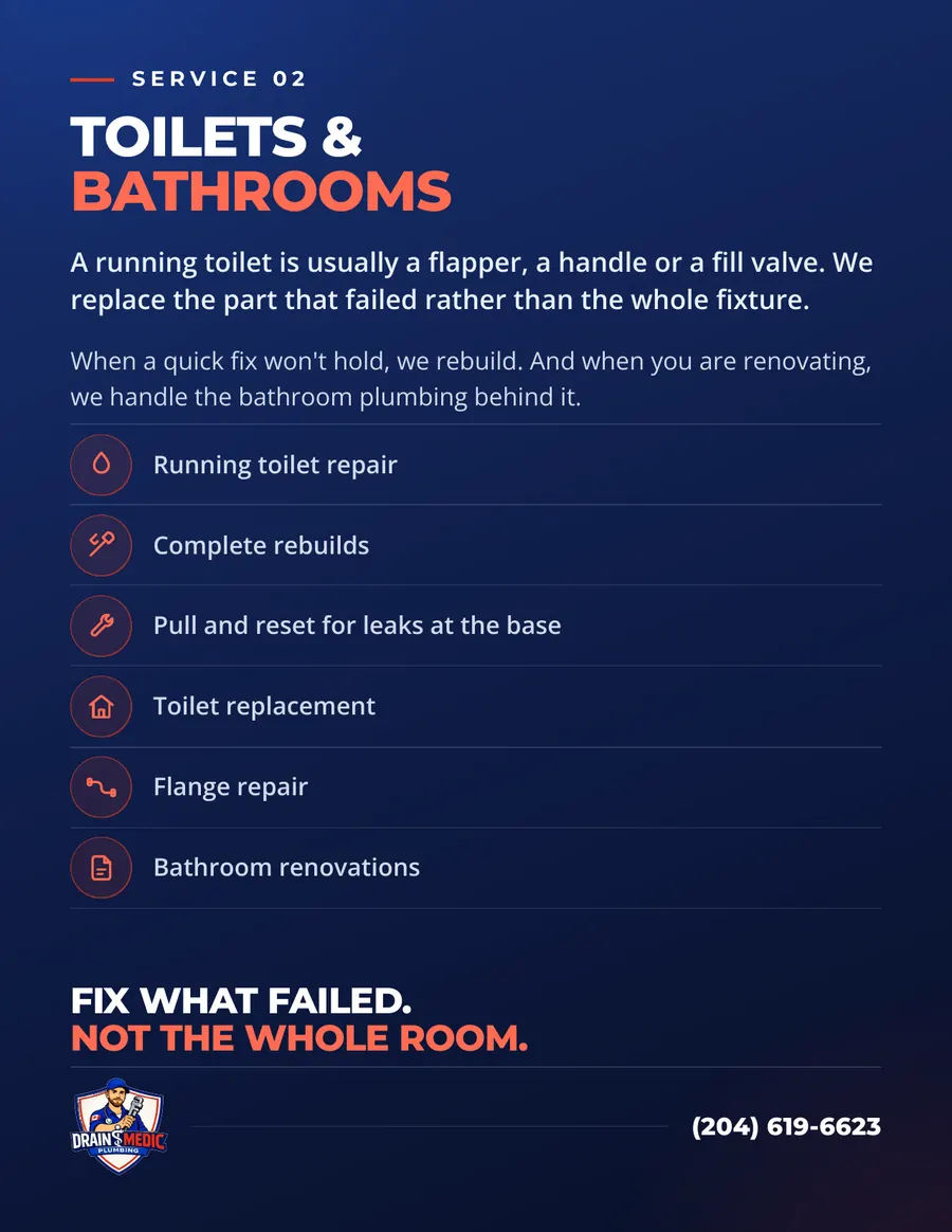 Drain Medic Plumbing brochure, page 7