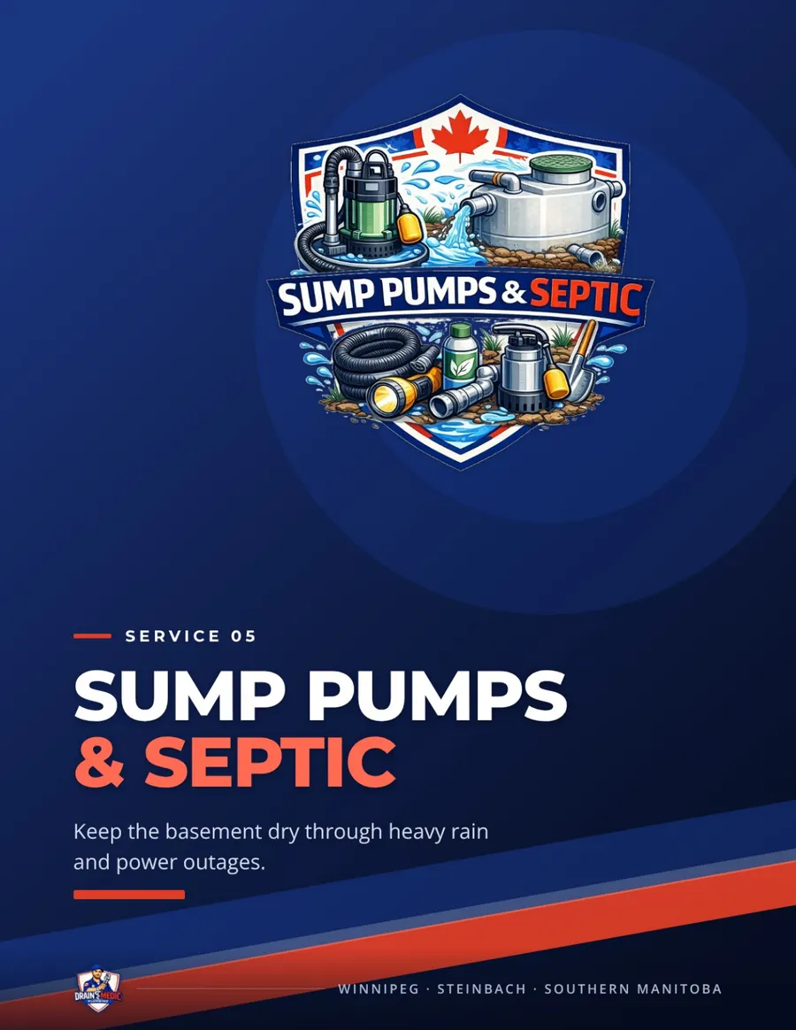 Drain Medic Plumbing brochure, page 12